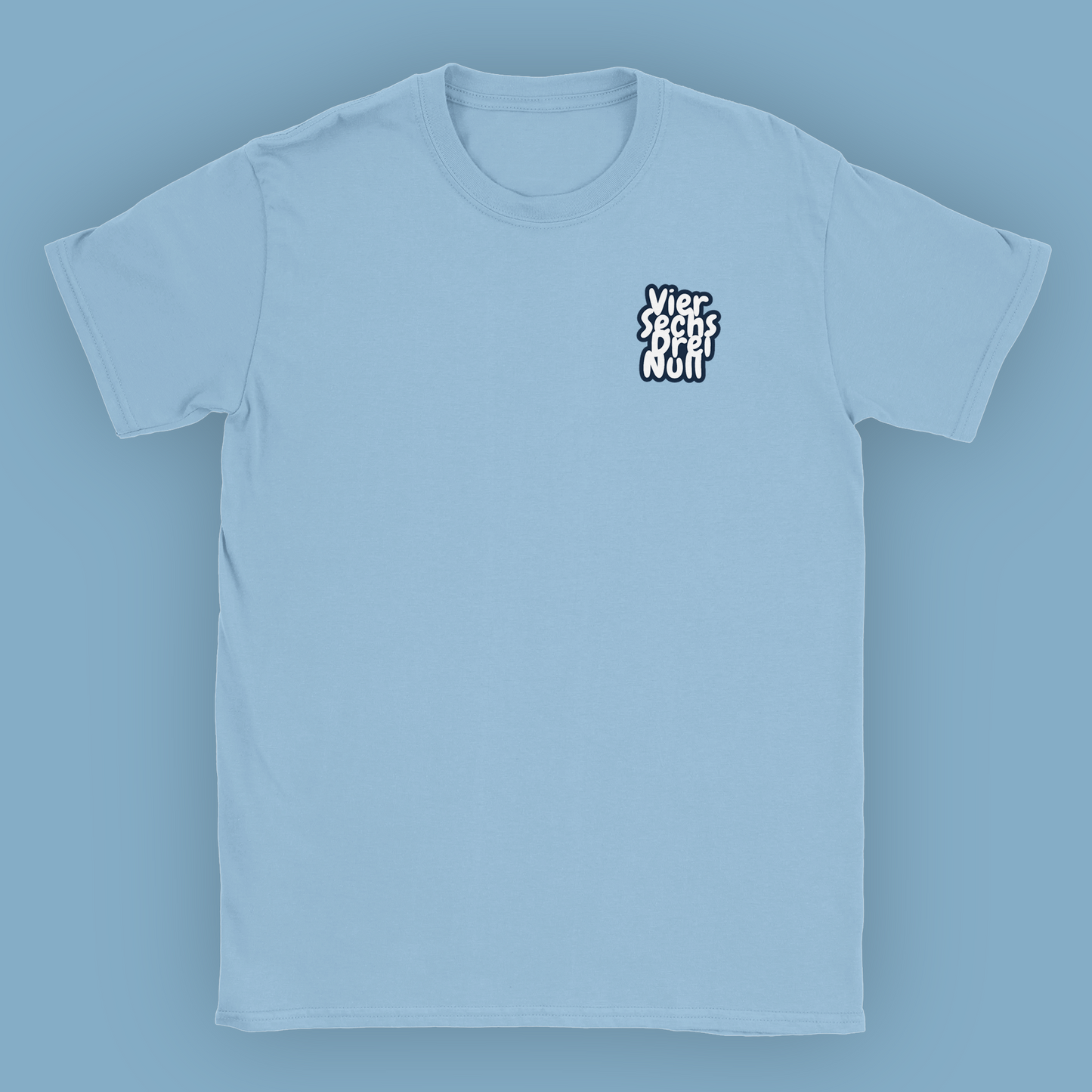 Unisex T-Shirt "Viersechsdreinull Cartoon Vorderseite"